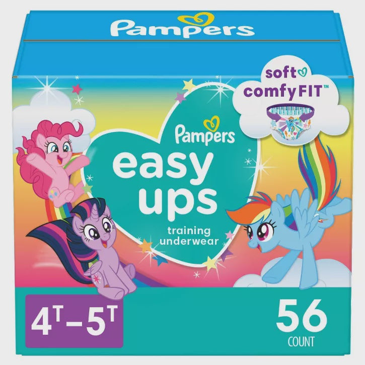 Pampers Easy Ups Training Underwear, Girls (My Little Pony) - Delivery Within 1 Week