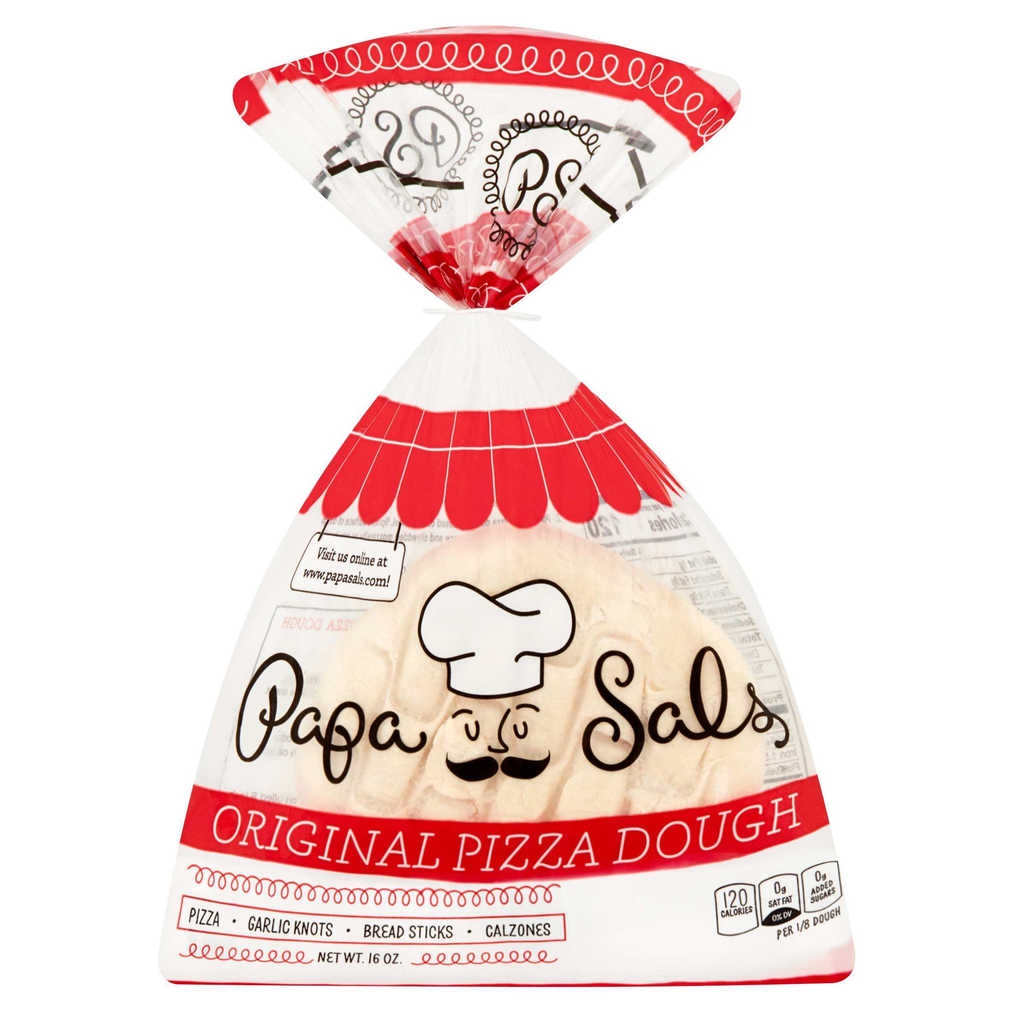 Papa Sals Pizza Dough, 1lb