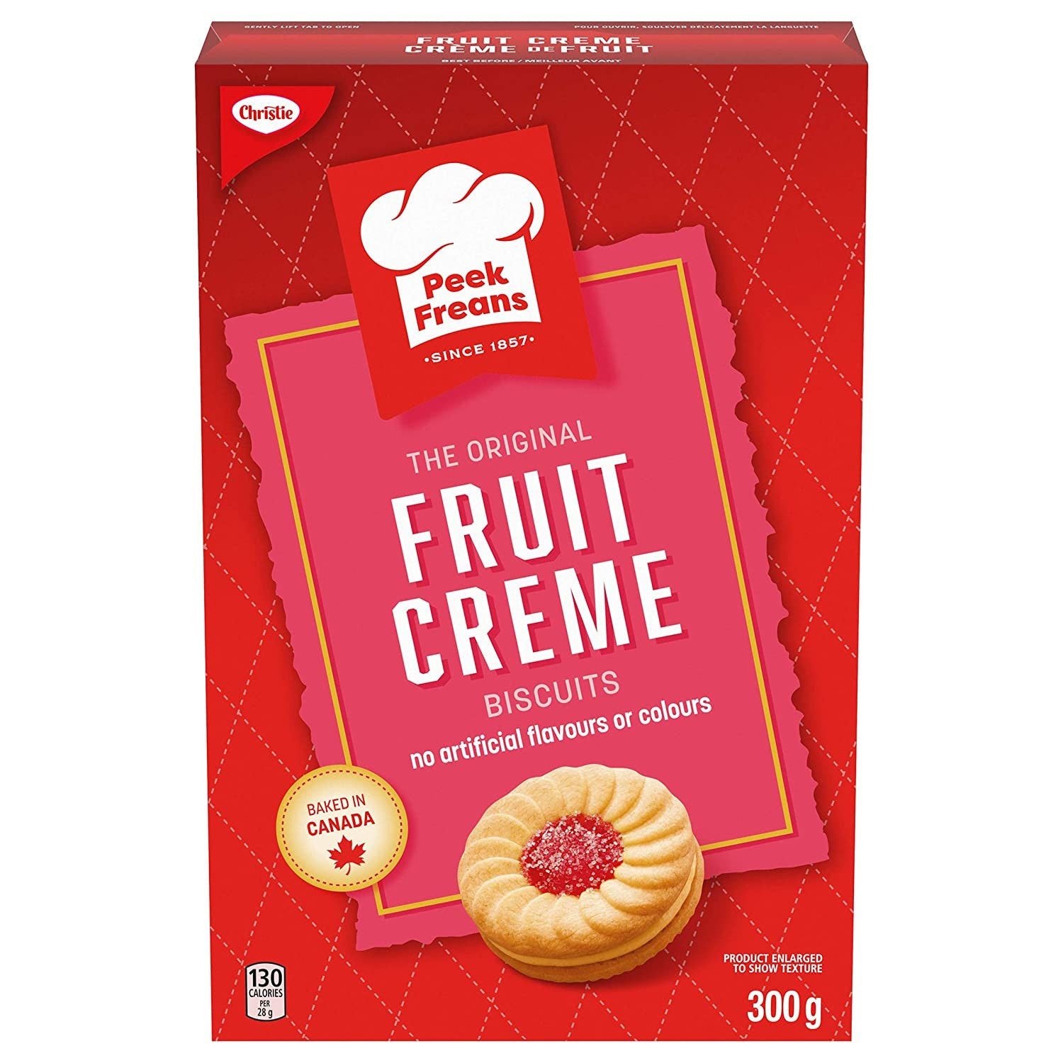 Christie Peek Freans Fruit Creme Biscuits, 300g