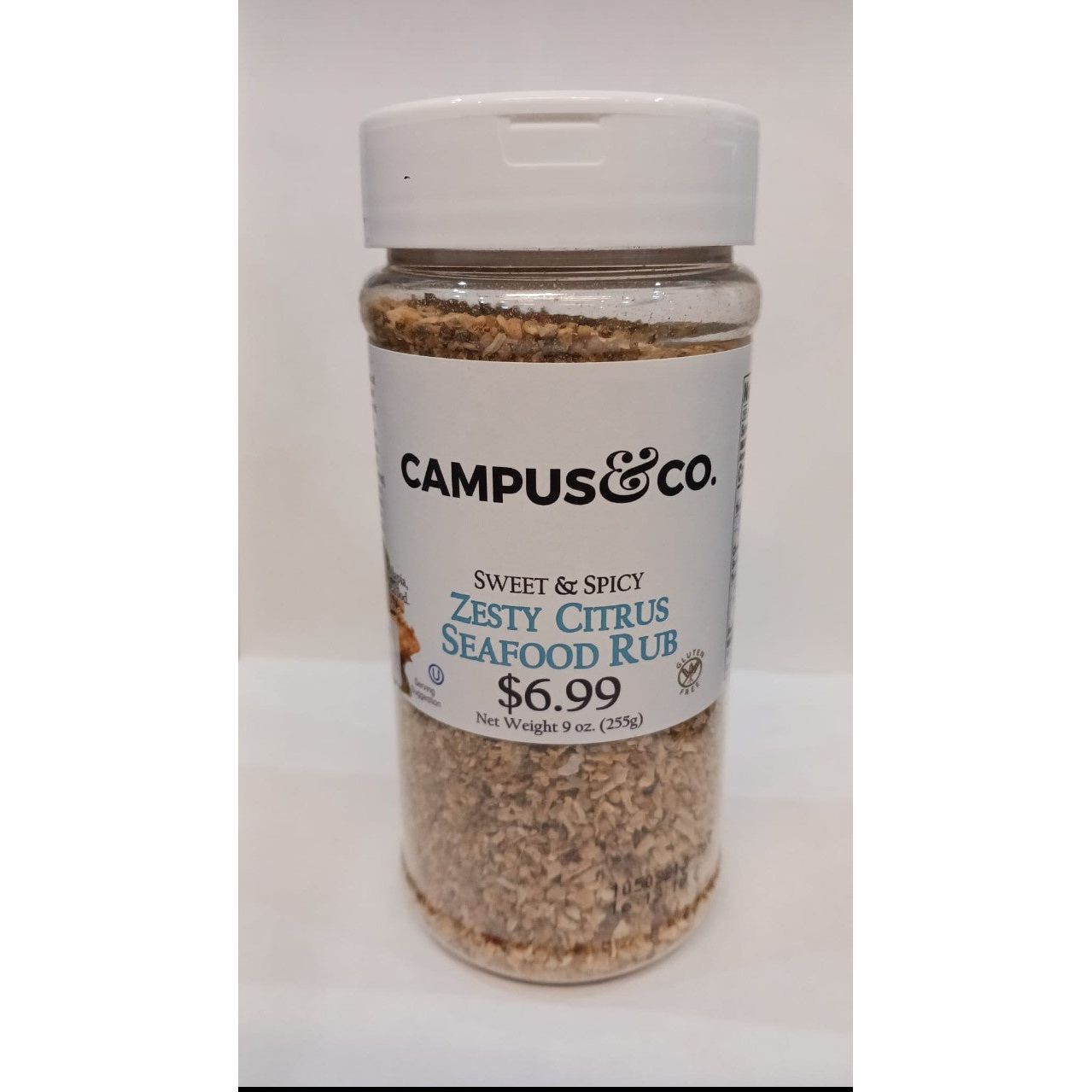 Campus&Co., Zesty Citrus Seafood Rub,  9oz