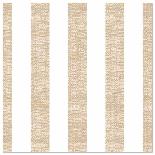 Papstar Royal Collection Dinner Napkins Lines Sand 50ct