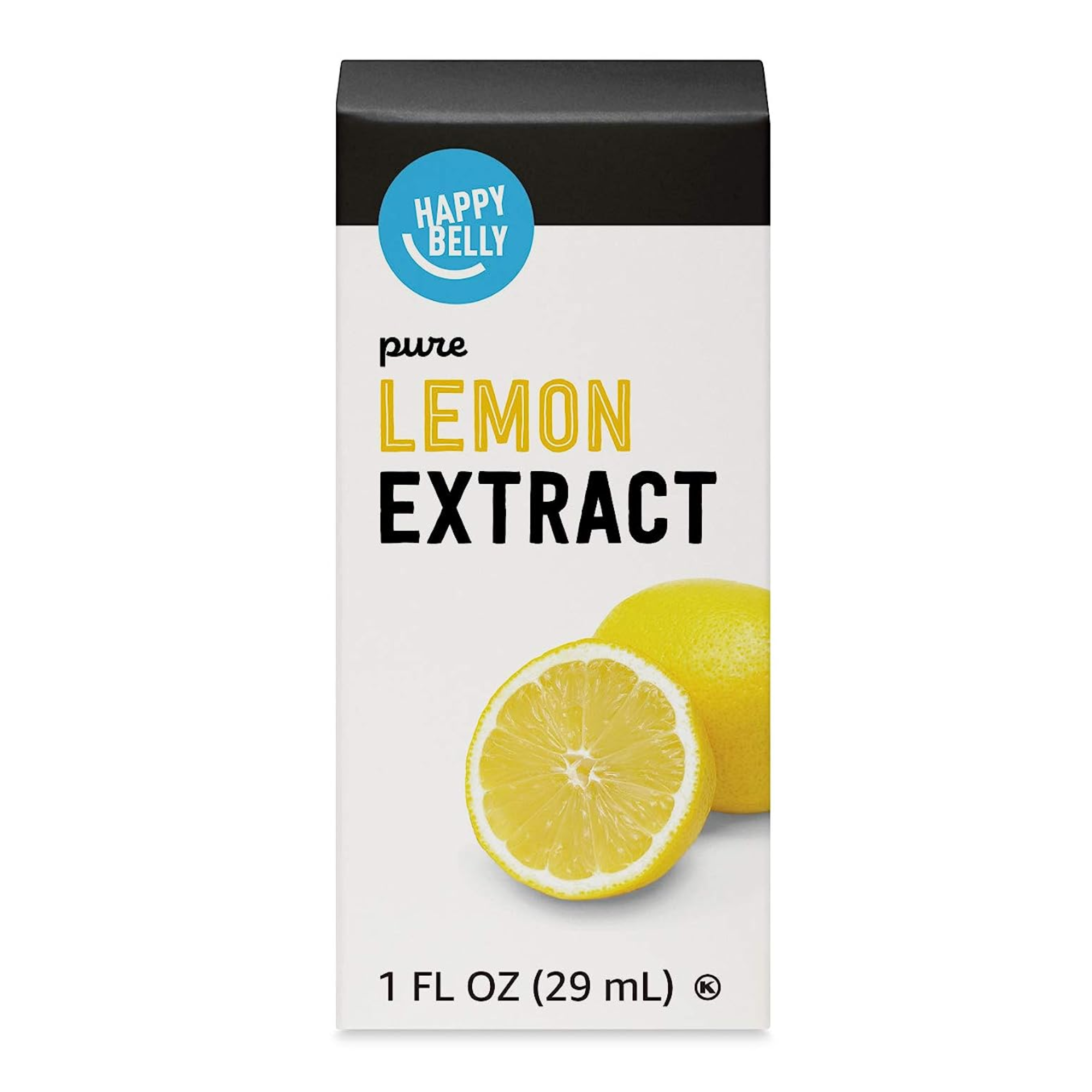 Happy Belly Pure Lemon Extract, 1 Fl. Oz.