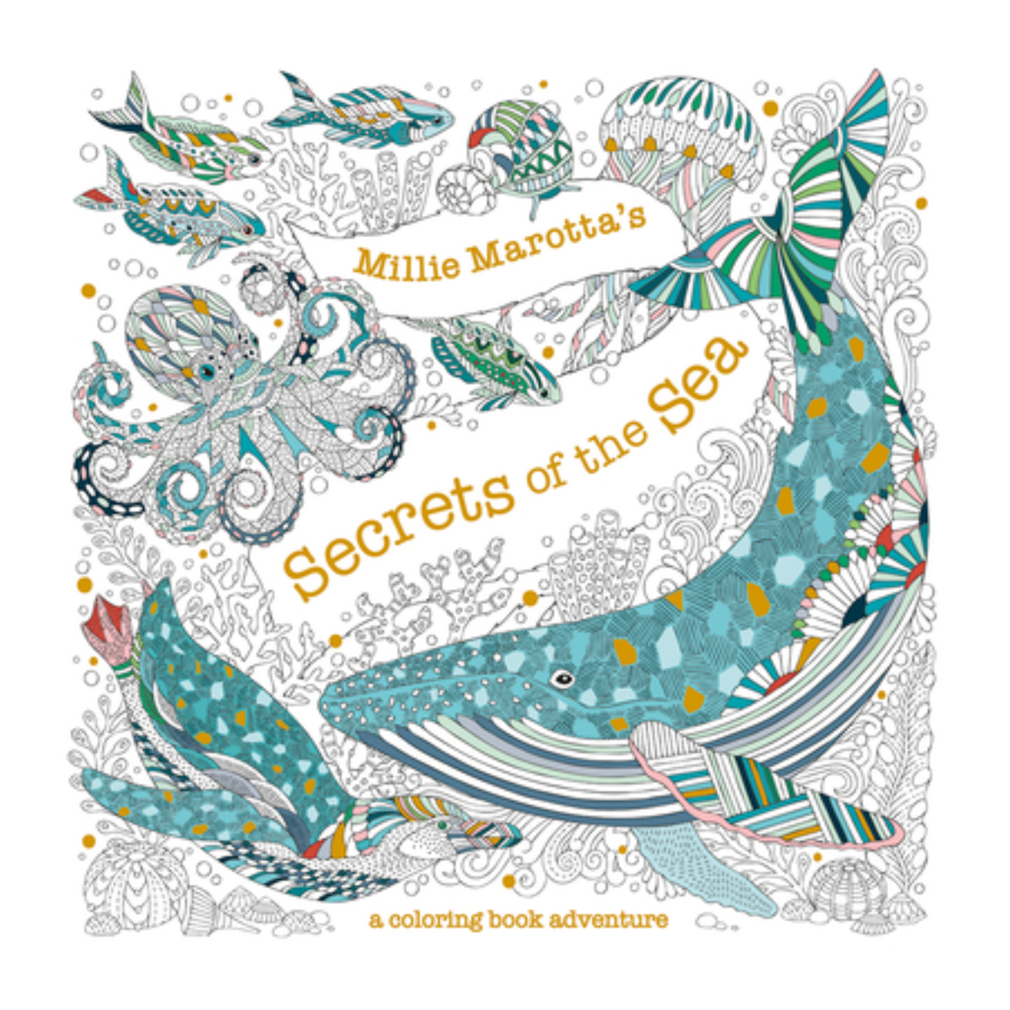 Millie Marotta's Secrets of the Sea Coloring Book