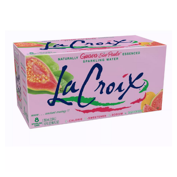 LaCroix Sparkling Water, Guava, 12 ct