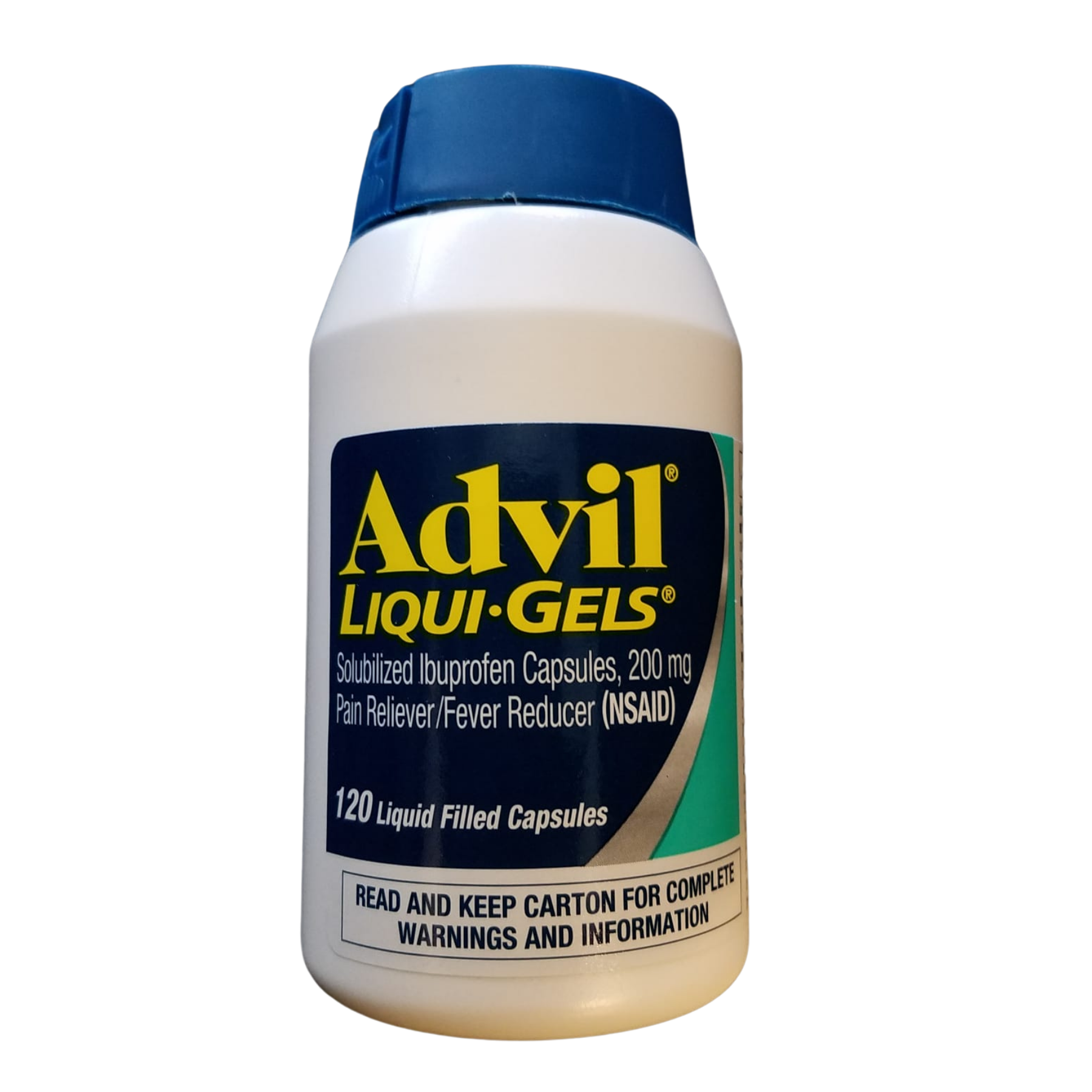 Advil Ibuprofen, Liqui-Gels, 200mg, 120ct