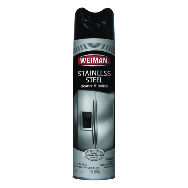 Weiman Stainless Steel Cleaner & Polish, 12oz