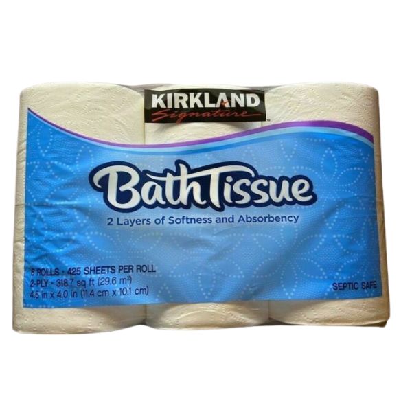 Kirkland Toilet Tissue Septic Safe , 6 roll pk