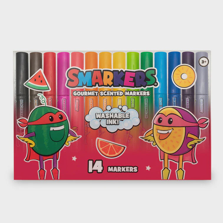 Medium Smarkers 14pk, Scentco