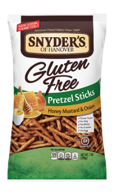 Snyder's Gluten Free Honey Mustard & Onion Pretzel Sticks