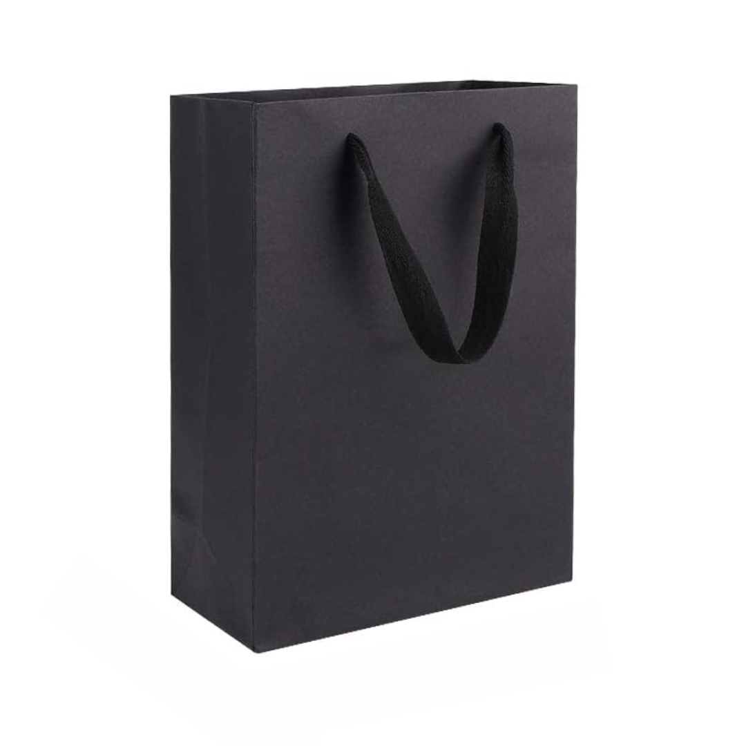 Black Gift Bag, Medium