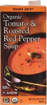 Organic Tomato & Roasted Red Pepper Soup, 32 fl oz