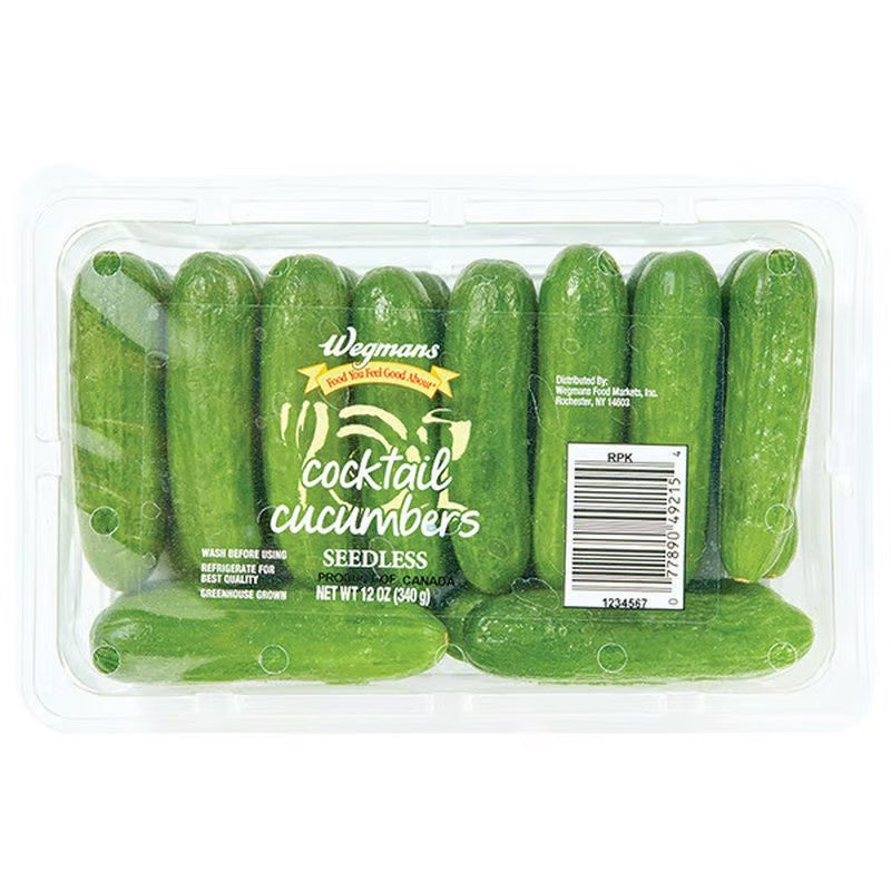 Cocktail cucumbers, 12 oz