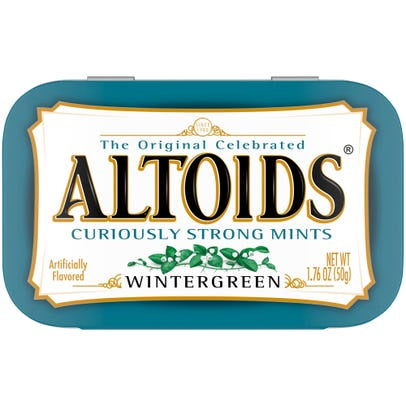 Altoids Mints, Wintergreen,1.76 oz