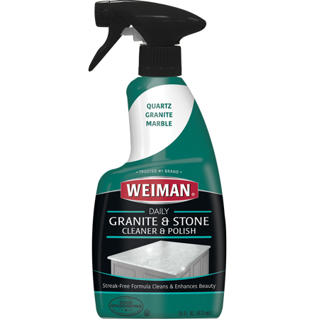 Weiman Granite & Stone Cleaner & Polish, 16 fl oz