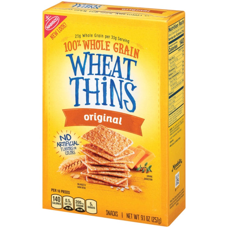 Nabisco Crackers,  Wheat Thins, Original, 8.5oz