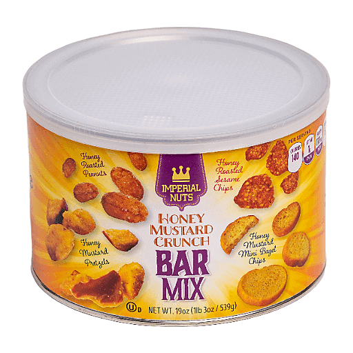 Imperial Bar Mix, Honey Mustard Crunch, 19 oz