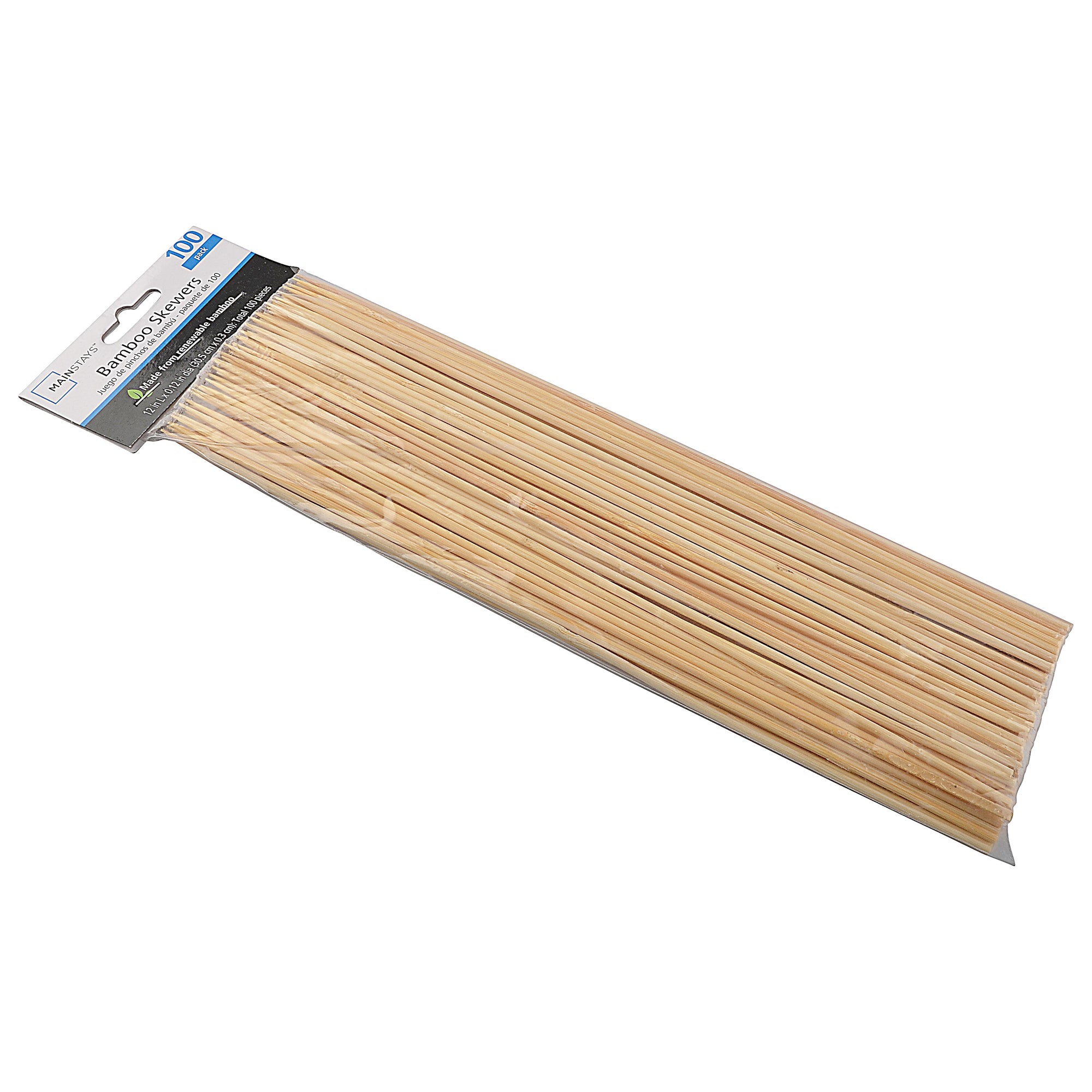 Cooking Concepts Bamboo 12" Skewers 100 Pieces