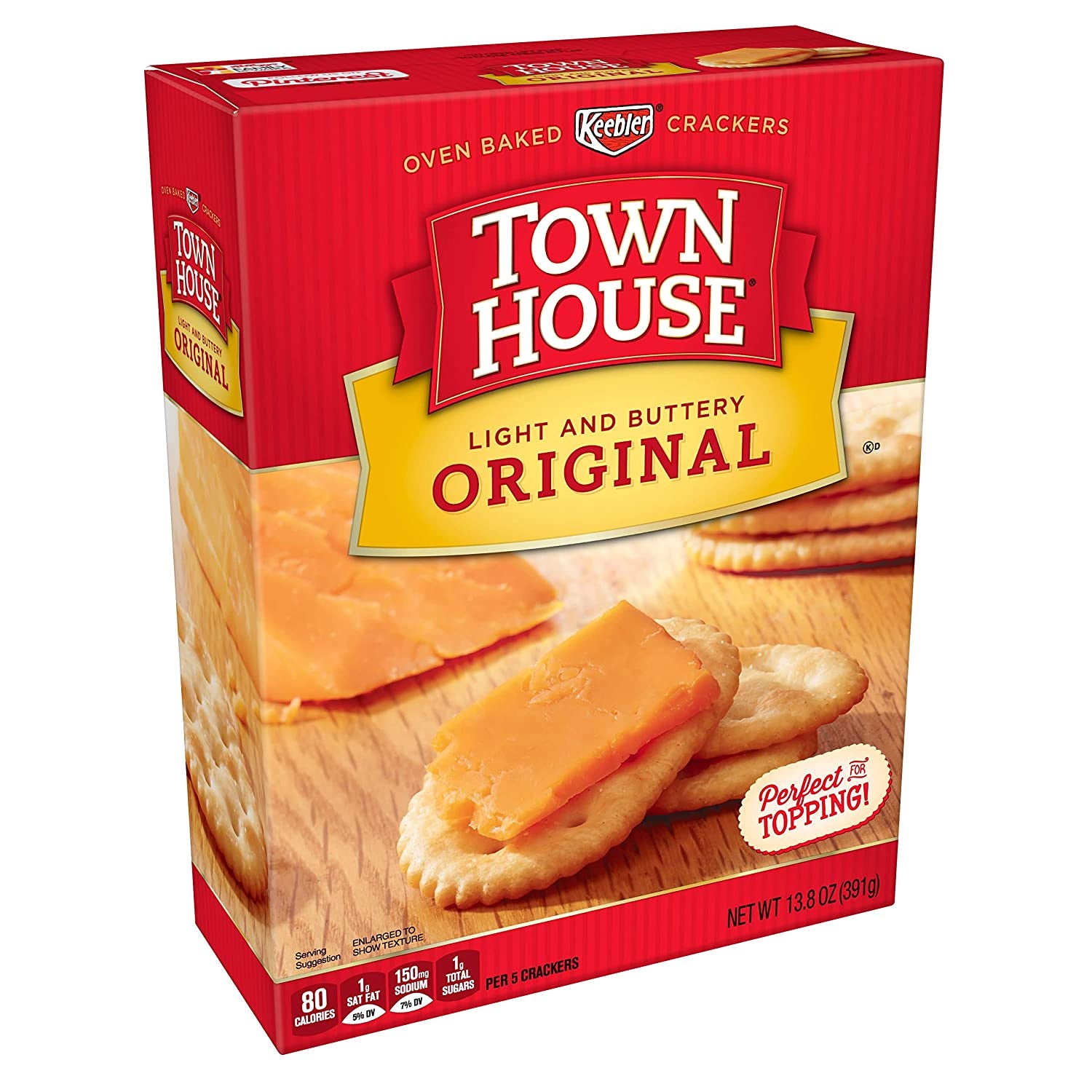 Keebler Town House Crackers, Original, 13.8 Oz