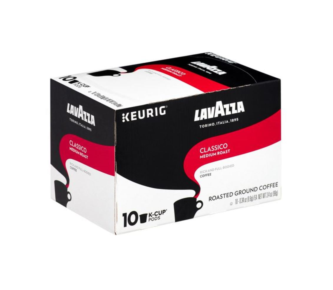 Lavazza Classico Medium Roast Coffee K-Cups 10 ct