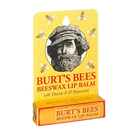 Burt's Bees Lip Balm, VitaminE & Peppermint, .15 Oz