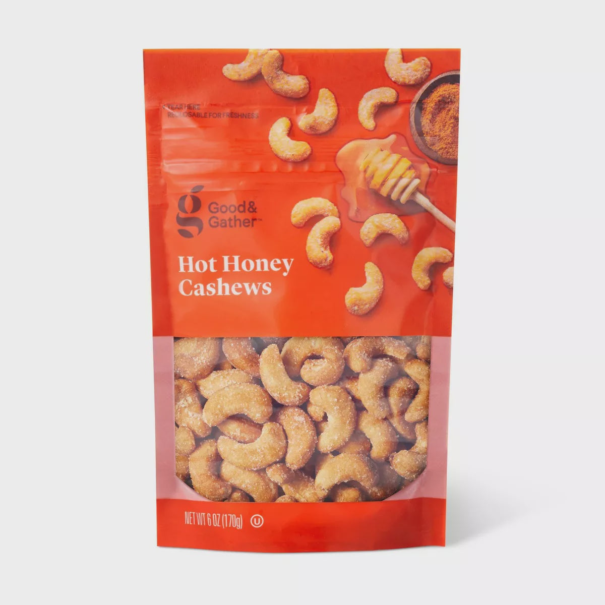 Good & Gather Cashews, Hot Honey 6oz