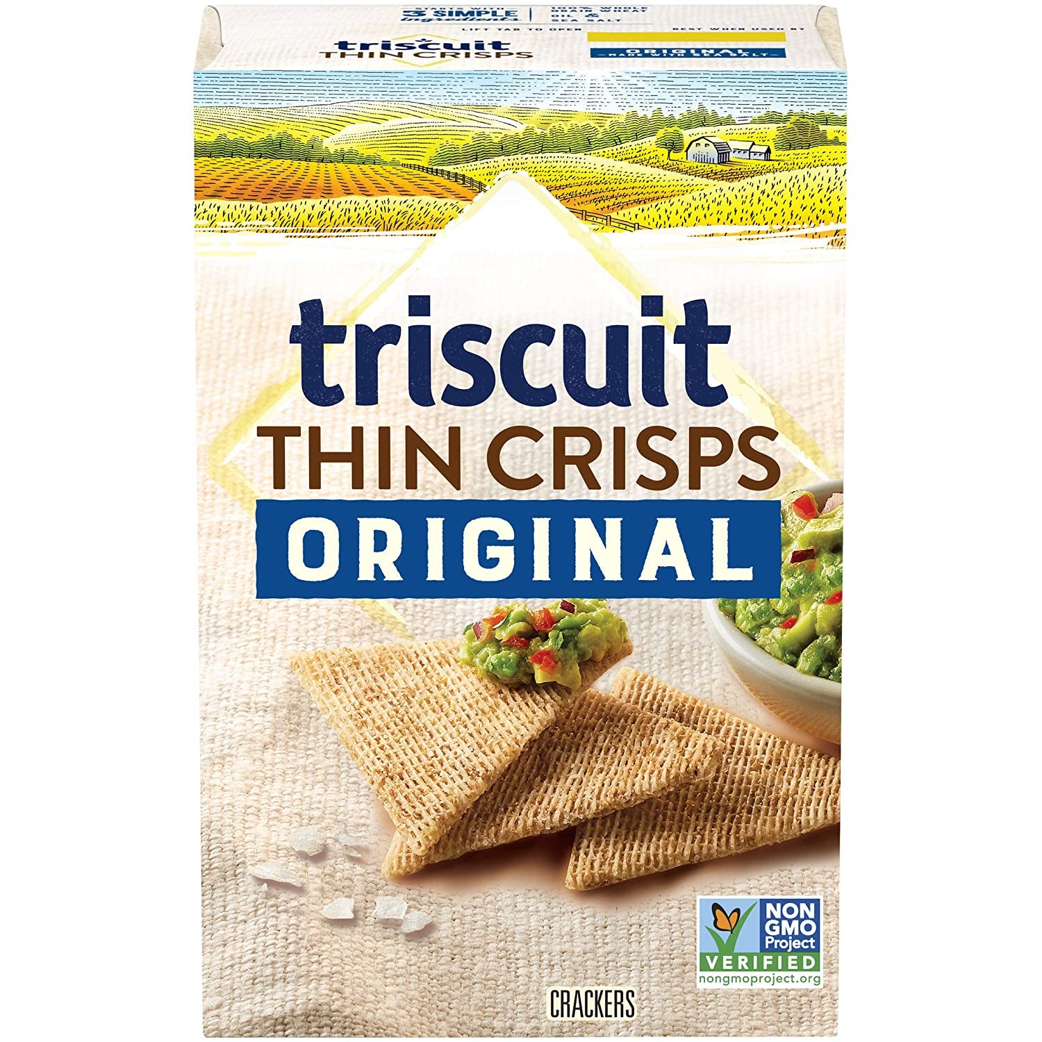 Nabisco Crackers, Triscuit, Thin Crisps, Original 7.1oz