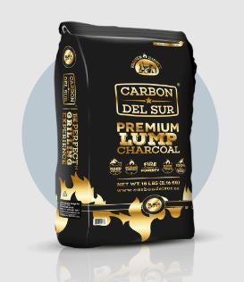 Charcoal, Carbon Del Sur Premium Lump, 18 lbs