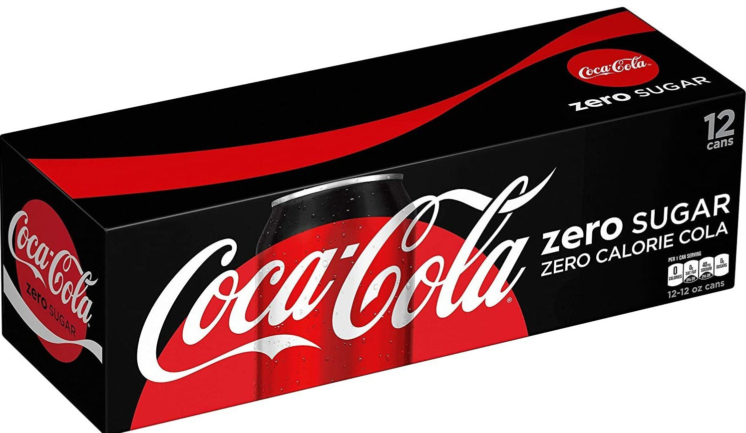 Coca-Cola Soda, Coke Zero, 12 Cans