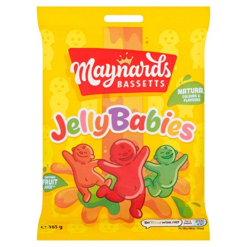 Maynards Bassetts Jelly Babies, 165g