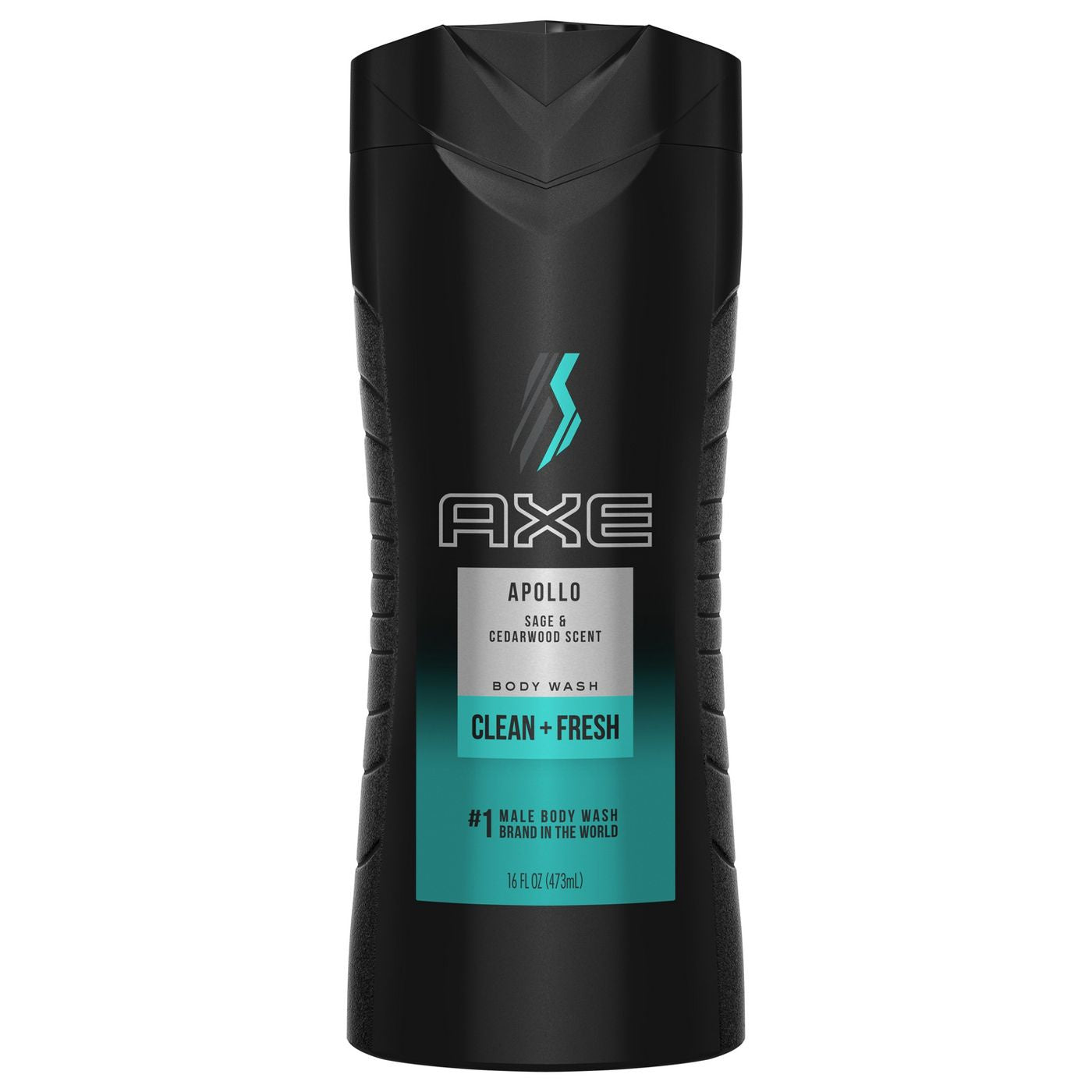 AXE Body Wash, Mens Clean + fresh, 16 fl oz, Apollo