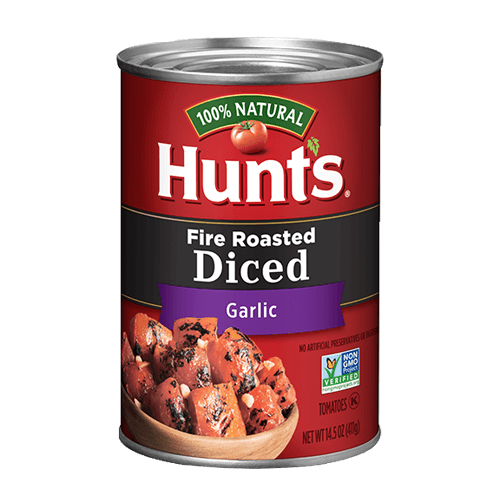 Hunt's Fire Roasted Diced Tomatoes with Garlic, 14.5 oz