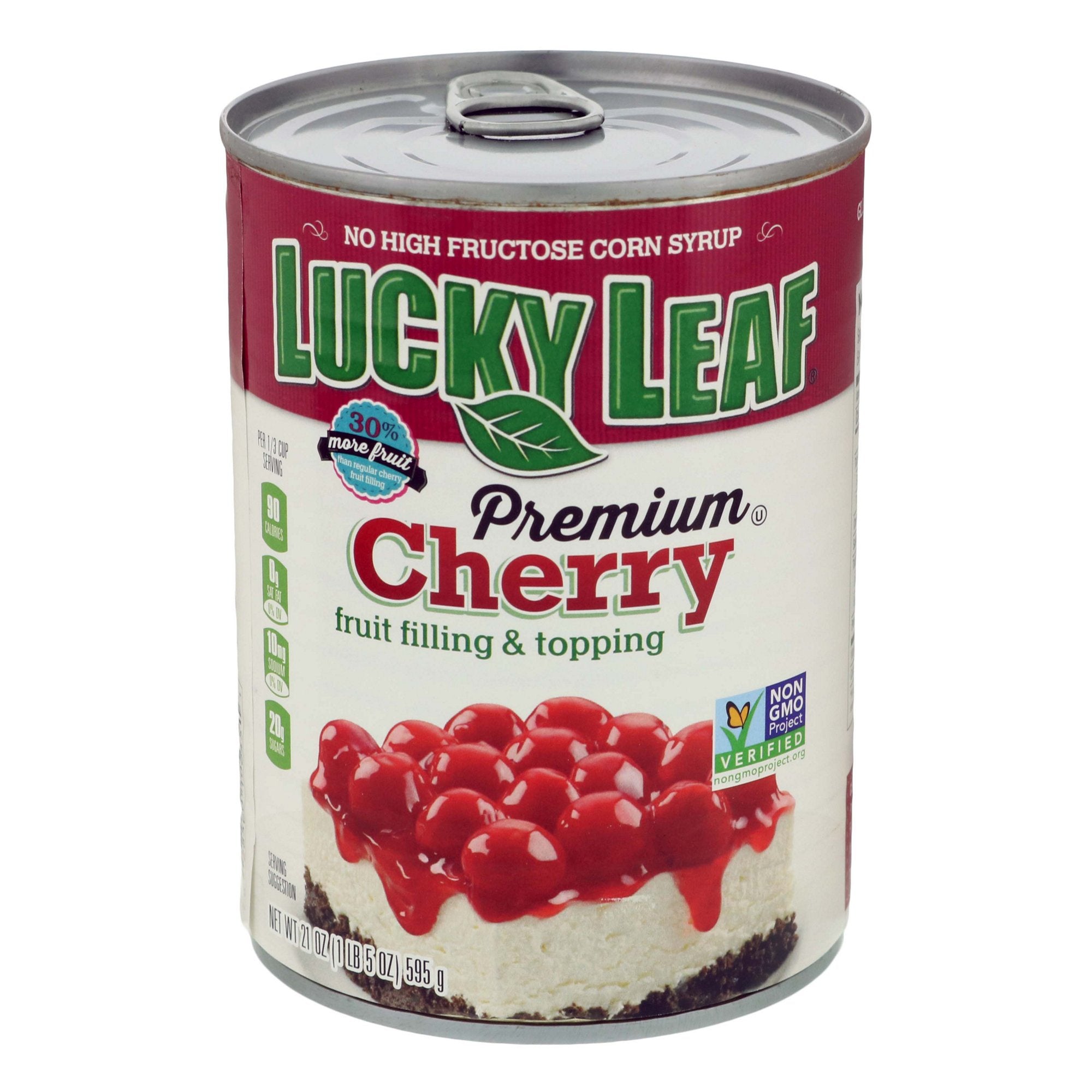 Lucky Leaf Premium Cherry Fruit Filling & Topping, 21oz