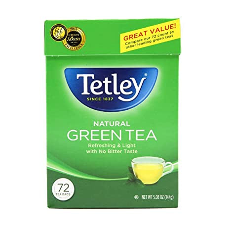 Tetley Green Tea 72 Bags