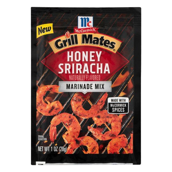 McCormick Grill Mates Marinade Mix, Honey Sriracha, 1oz