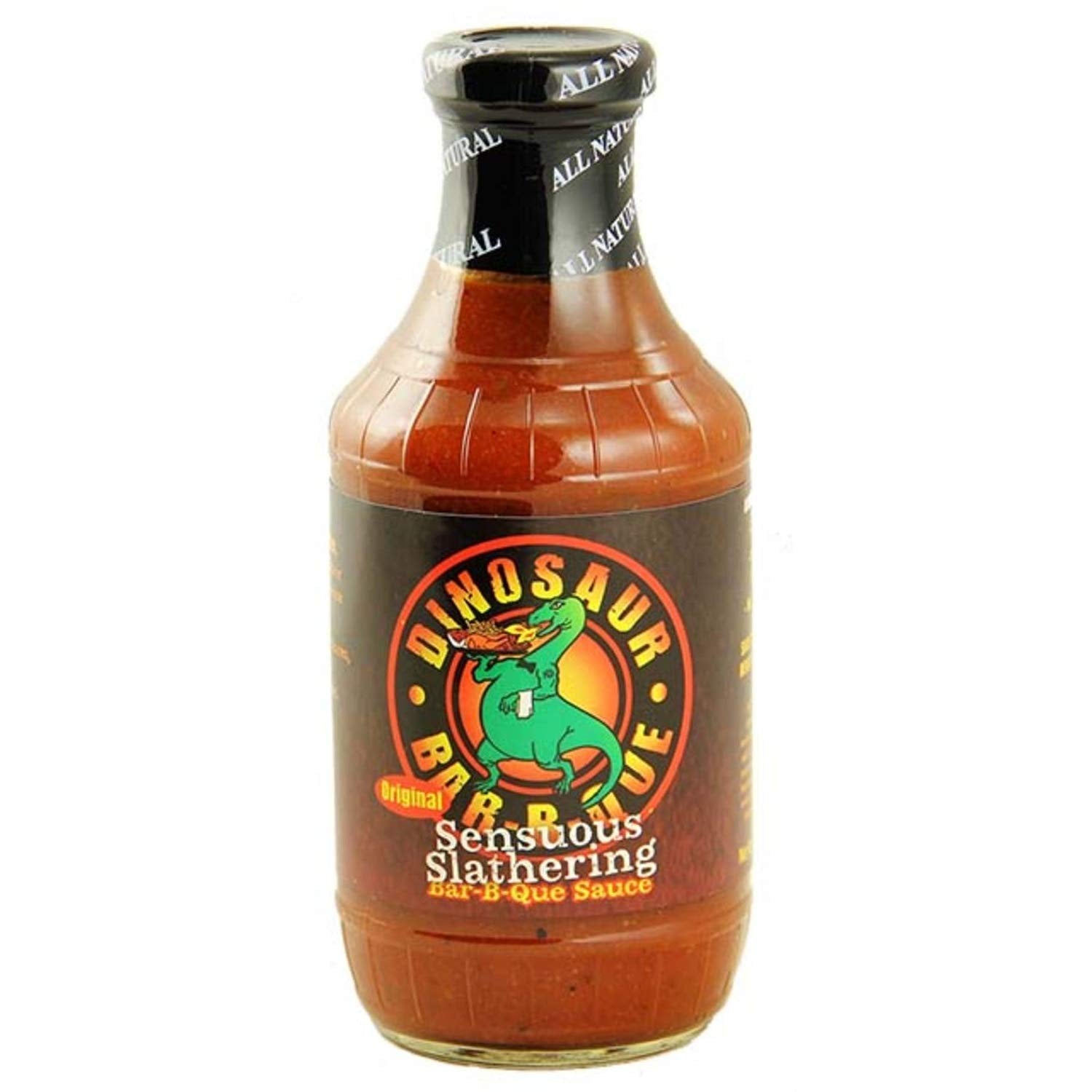 Dinosaur Barbeque, Sauce, Sensuous Slathering, 19 oz