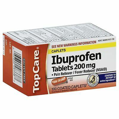 Topcare Ibuprofen Liquid Softgels, 200mg, 80ct