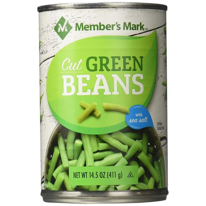 Member's Mark Cut Green Beans, Canned, 14.5 oz