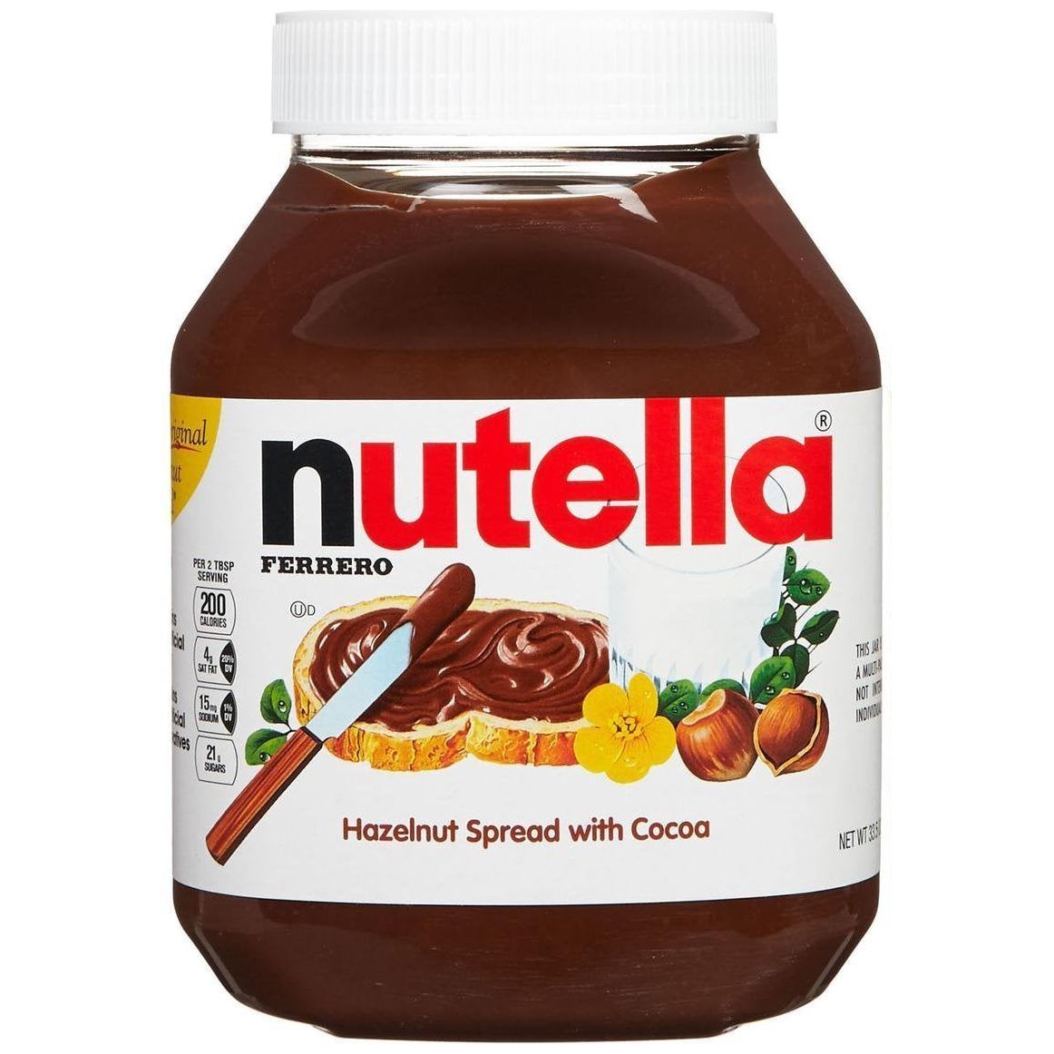 Nutella Hazelnut Spread, 35.3oz/2.2 lbs