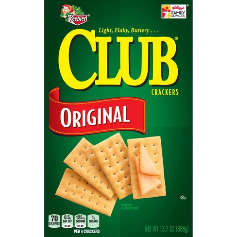 Keebler Club Crackers, Original, 13.7 Oz