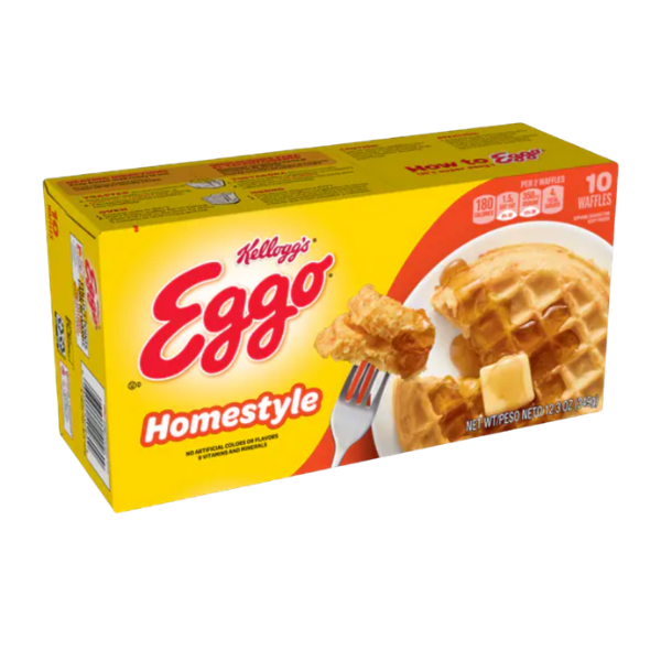 Kellogg's Eggo Waffles - Homestyle, 10 ct