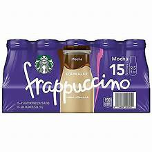 Starbucks Frappuccino, Mocha, 9.5 fl oz, 15ct