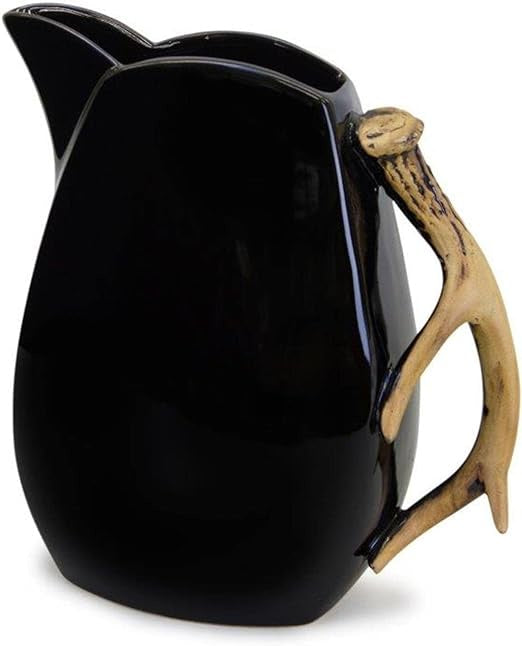 Terra Cotta Pitcher - Black