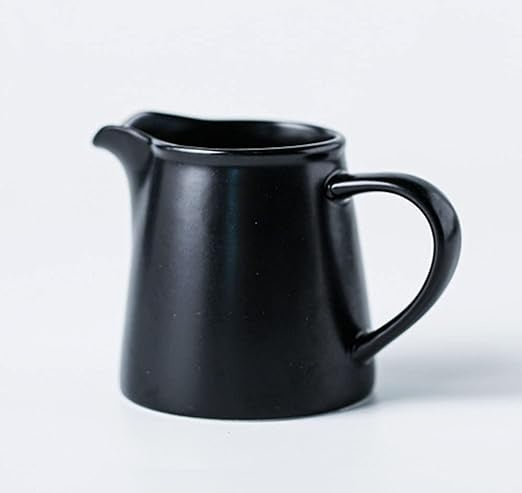 Black Mini Sauce Pitcher With Handle