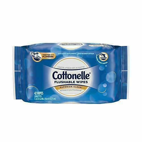 Cottonelle Wipes, Flushable, 42ct