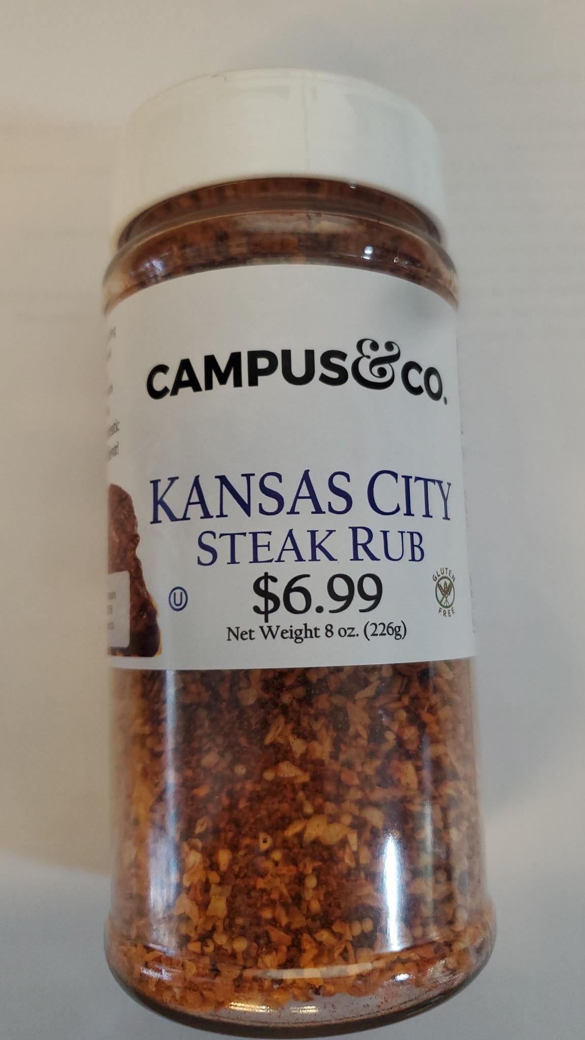 Campus&Co., Kansas City Steak Rub, 8 Oz.