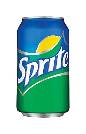 Individual Coca-Cola Soda, Sprite Can, 12 oz